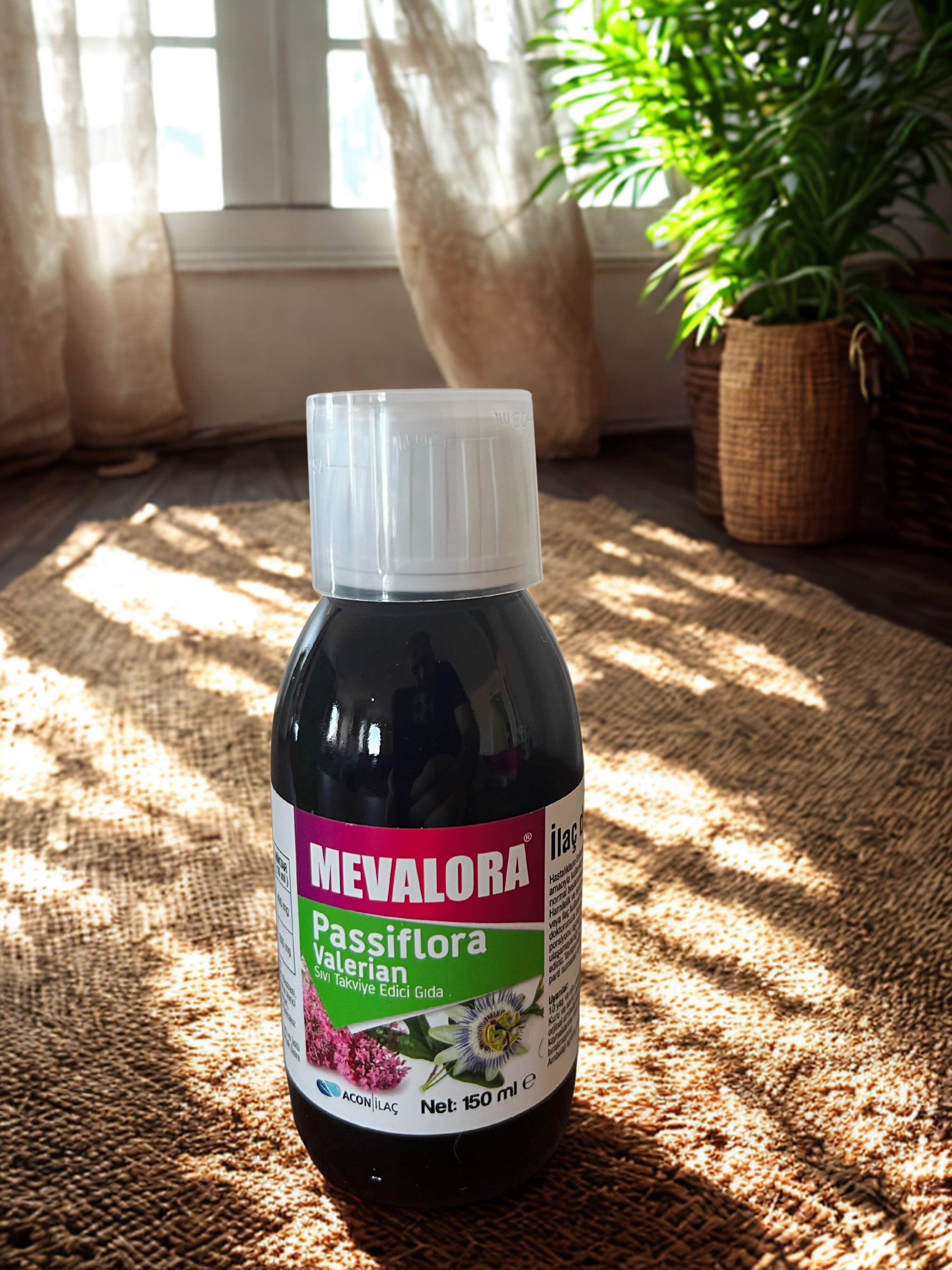 Mevalora Passiflora & Valerian Şurup